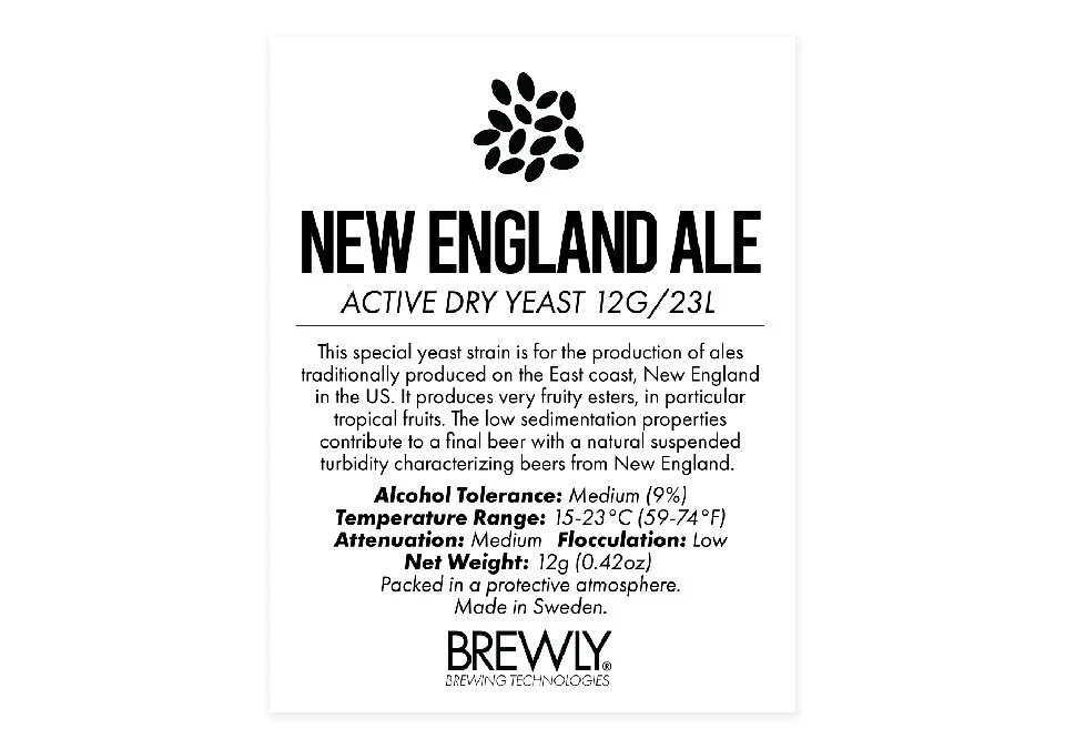 Brewly New England Ale Yeast