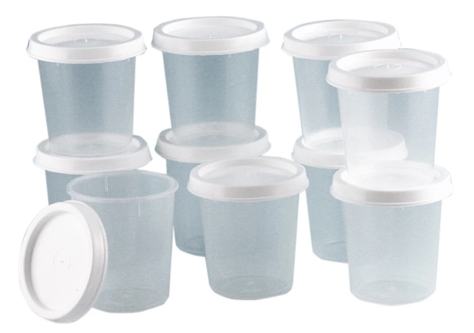 Plastic container with lid 50ml