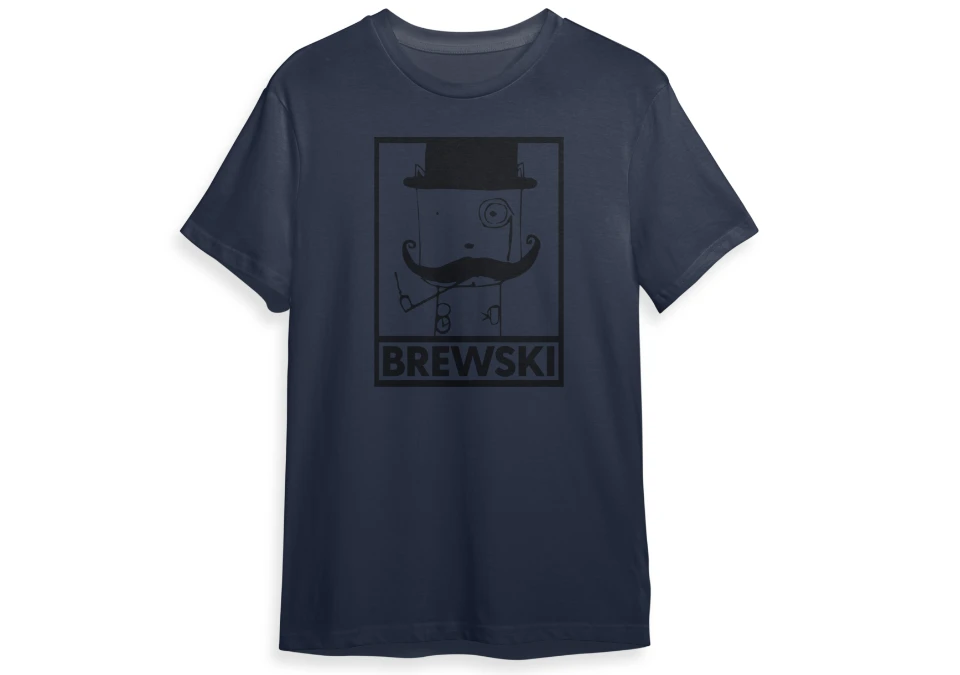Brewski T-Shirt Navy/Black