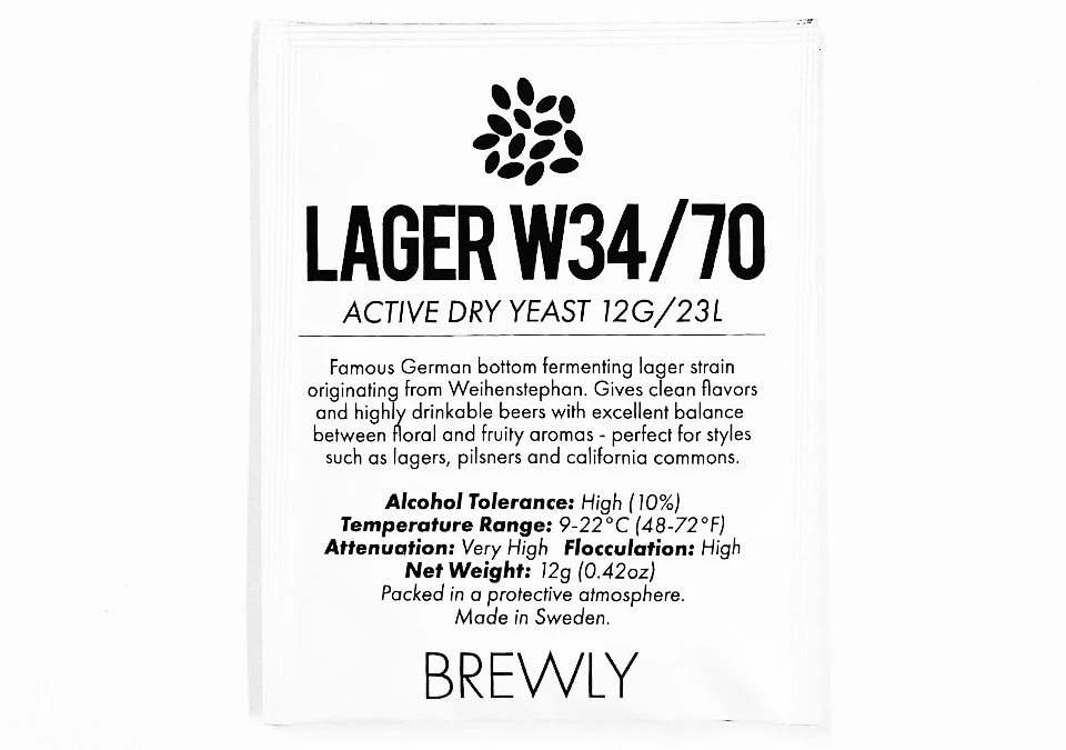 Brewly Lager W34/70 Yeast